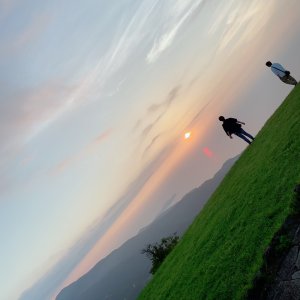 滝知山展望台