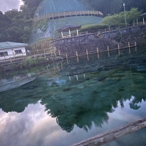 霧島山麓丸池湧水