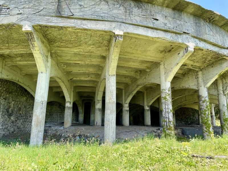 北沢浮遊選鉱場跡