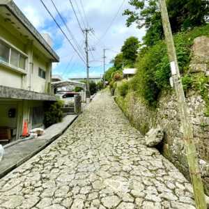 朱里金城町石畳道