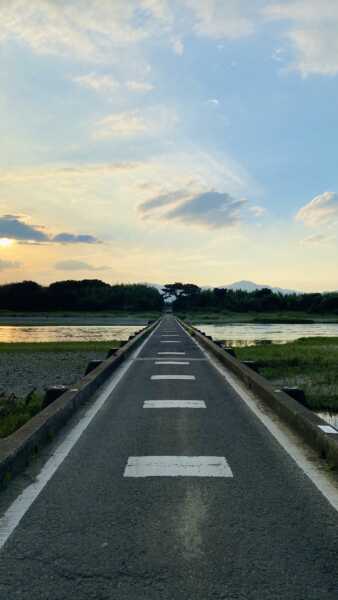 川島潜水橋