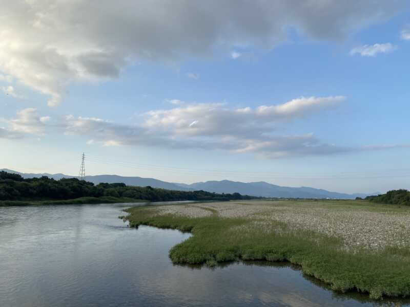 川島潜水橋