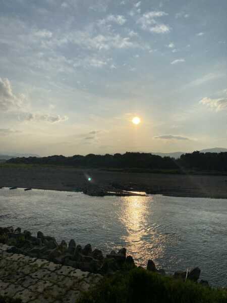 川島潜水橋