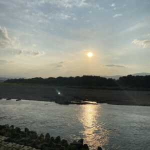 川島潜水橋