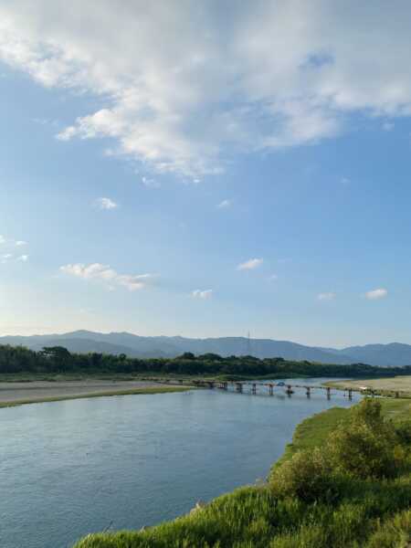 川島潜水橋