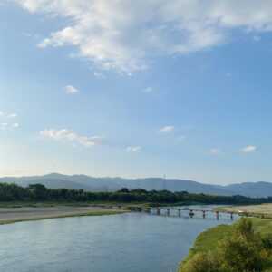 川島潜水橋