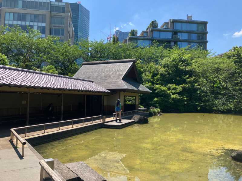 萩藩毛利家下屋敷跡