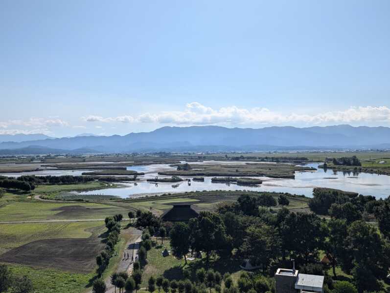 水の駅ビュー福島潟