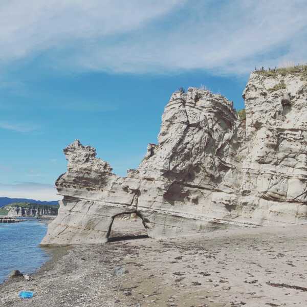 滝瀬海岸シラフラ