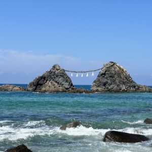 糸島の夫婦岩