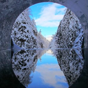 清津峡渓谷トンネル