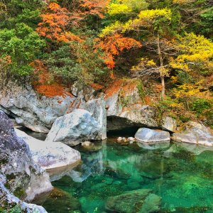 中津渓谷県立自然公園